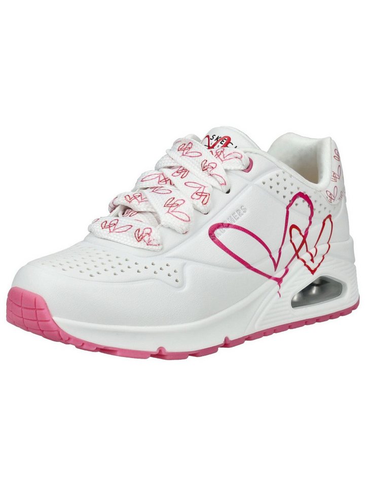 Skechers Sneaker Lederimitat Sneaker (weiß)
