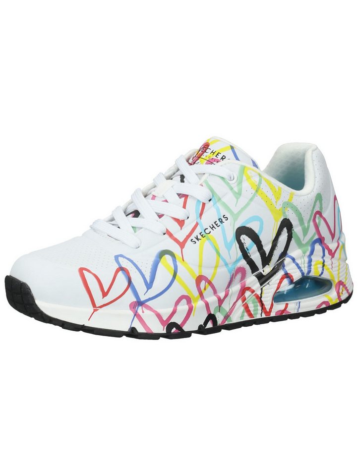 Skechers Sneaker Lederimitat Sneaker (weiß)