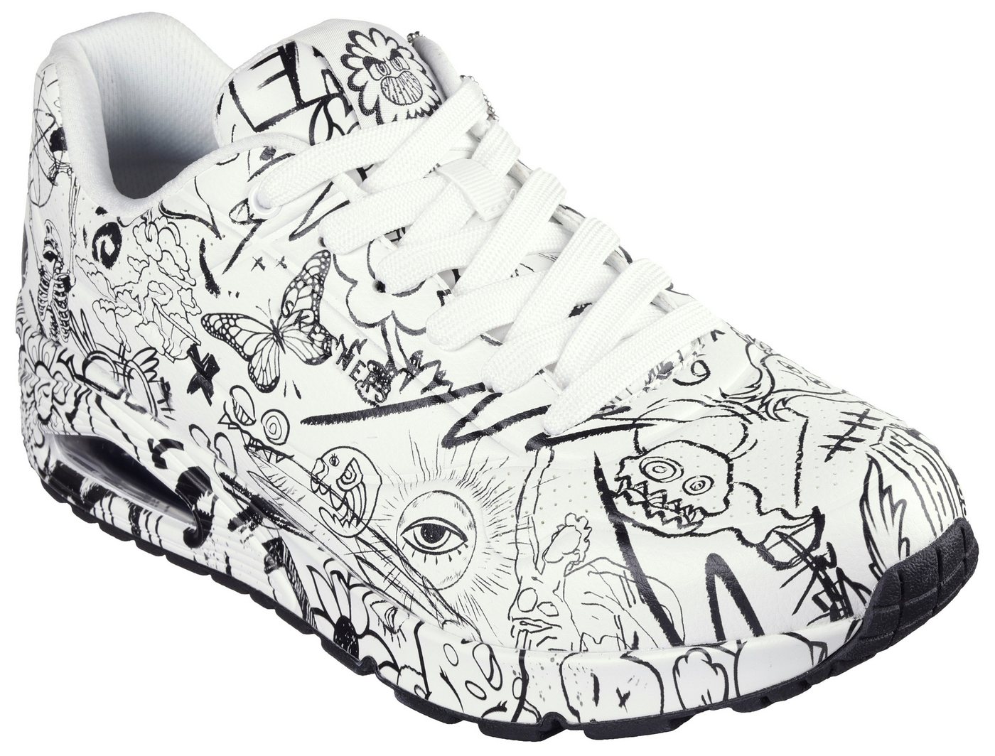 Skechers Sneaker mit Skech-Air Luftkammernsohle, Freizeitschuh, Halbschuh, Schnürer