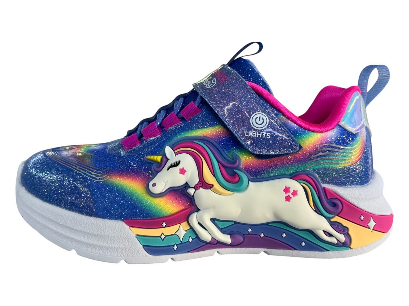 Skechers Sneaker S LIGHTS-UNICORN CHASER 302298L/BLMT BLUE/ MULTI Sneaker