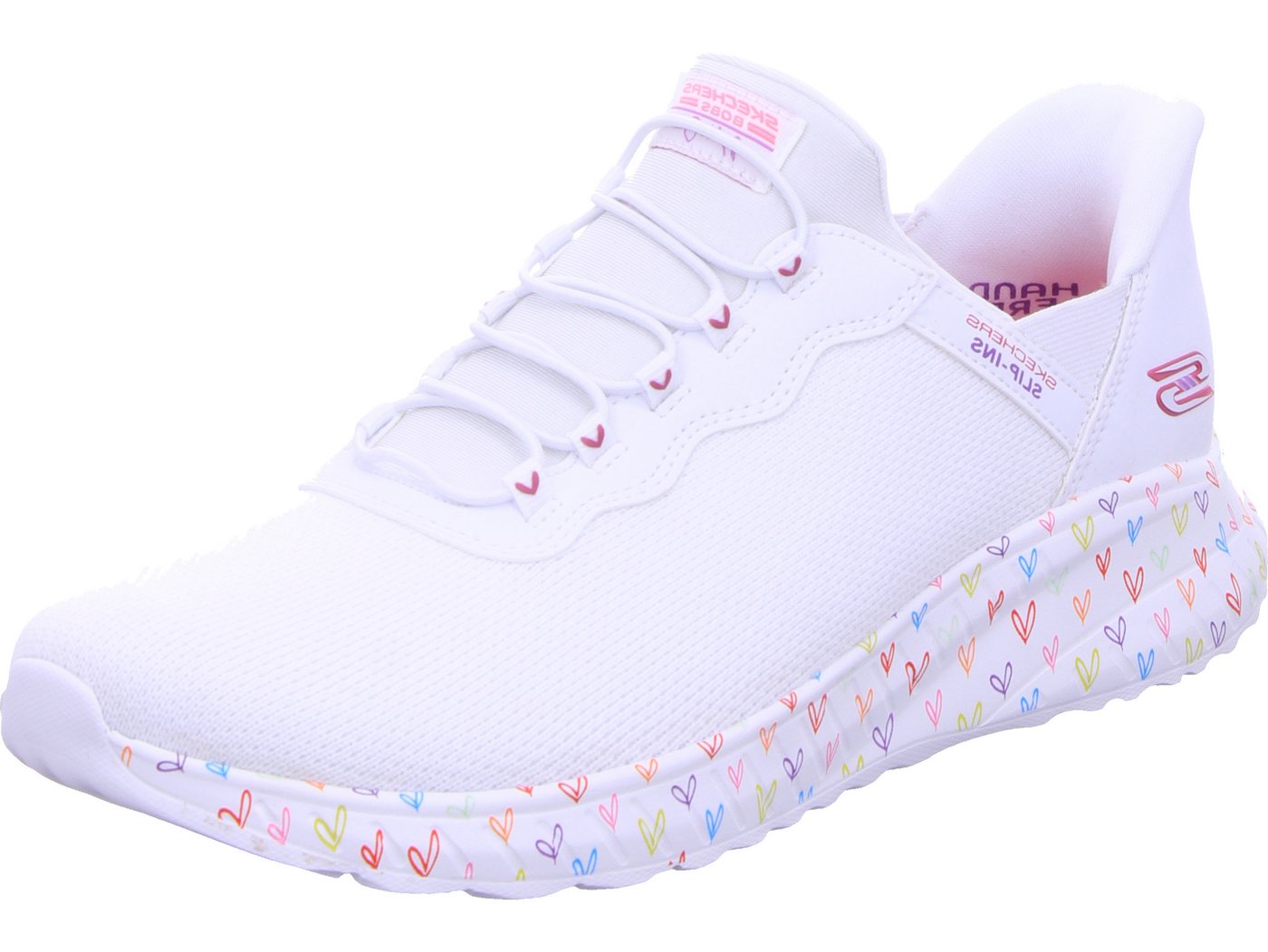 Skechers Bobs Squad Chaos - JOY GLOW Sneaker Slip-ins, Maschinenwaschbar