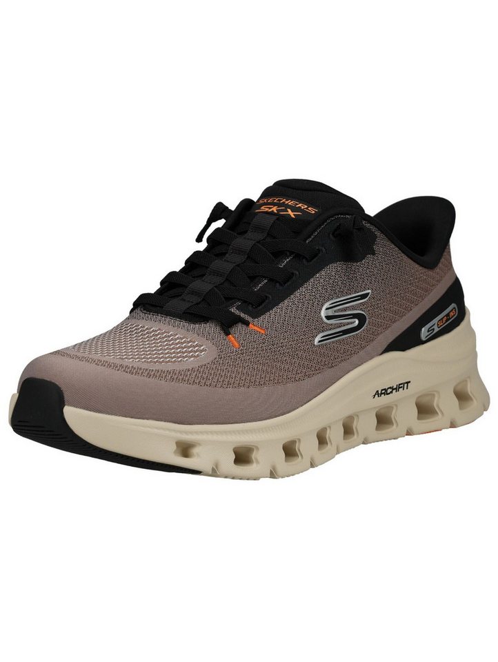 Skechers Sneaker Textil Sneaker (grau/schwarz)