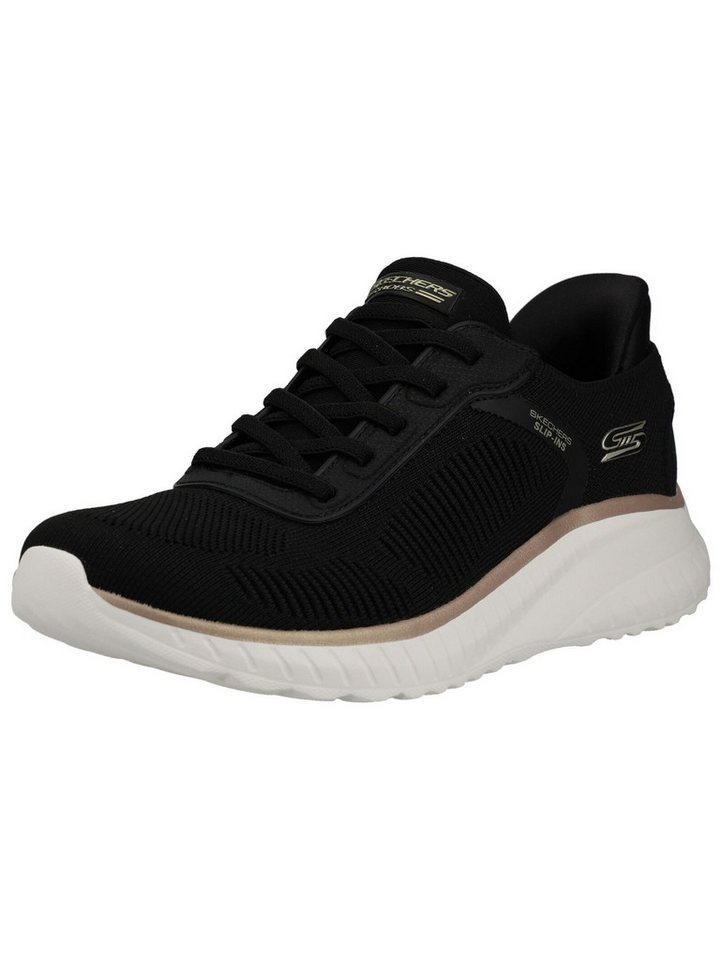 Skechers Sneaker Textil Sneaker (schwarz/weiß)