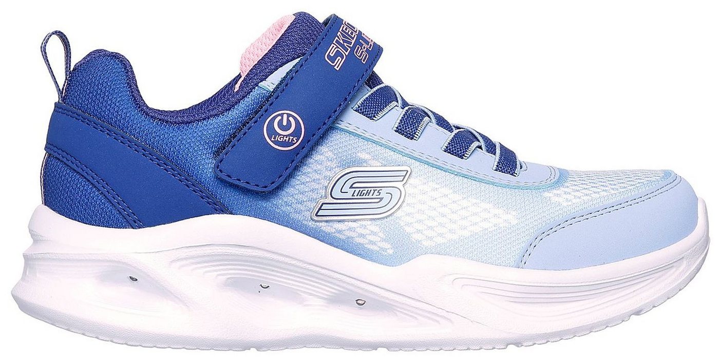 Skechers Sola Glow Ombre Deluxe Blau NVLB Sneaker