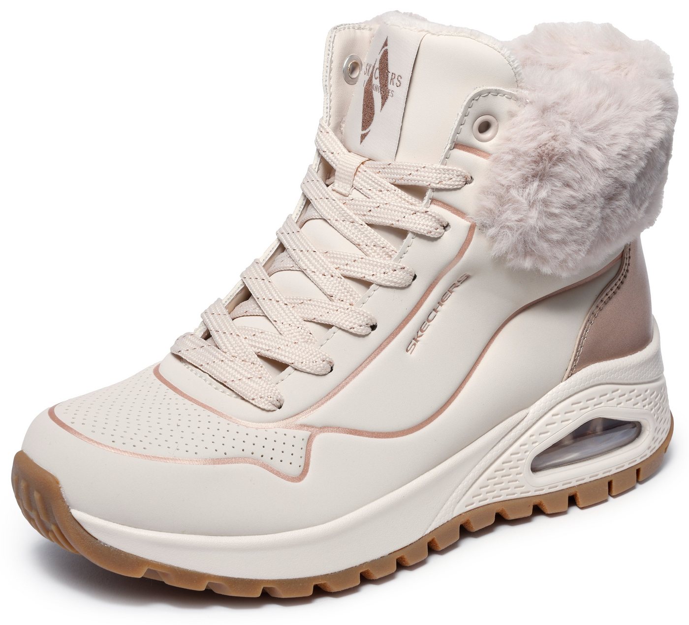 Skechers UNO RUGGED Keilsneaker Sneaker, Keilsneaker, Winterboots mit hochwertiger Dämpfung