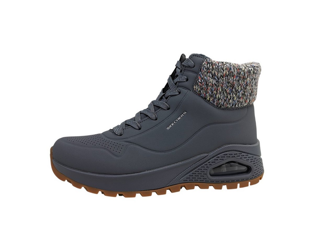 Skechers sportlicher Schnürer Schnürschuh (grau)
