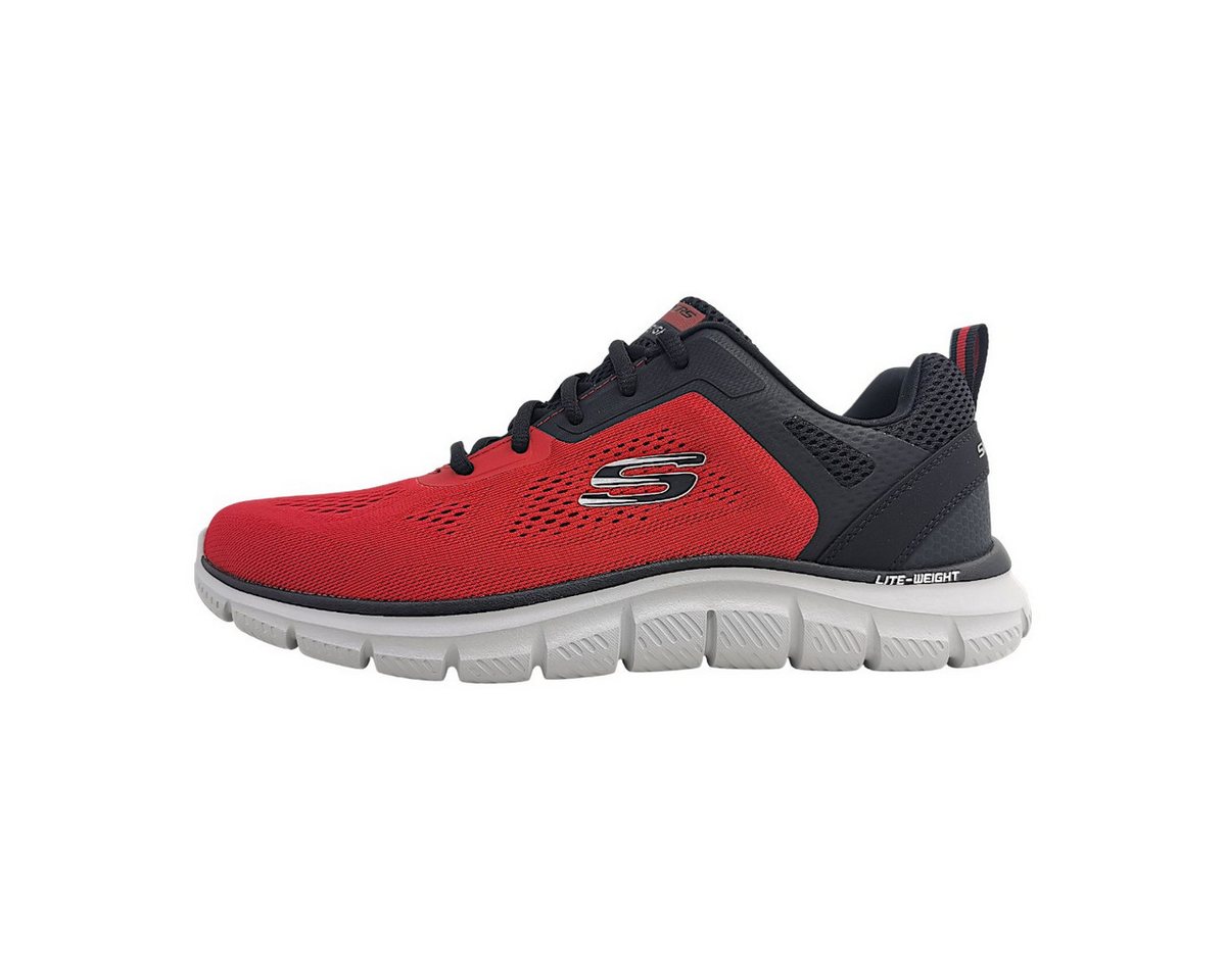Skechers sportlicher Schnürer Trainingsschuh (rot)