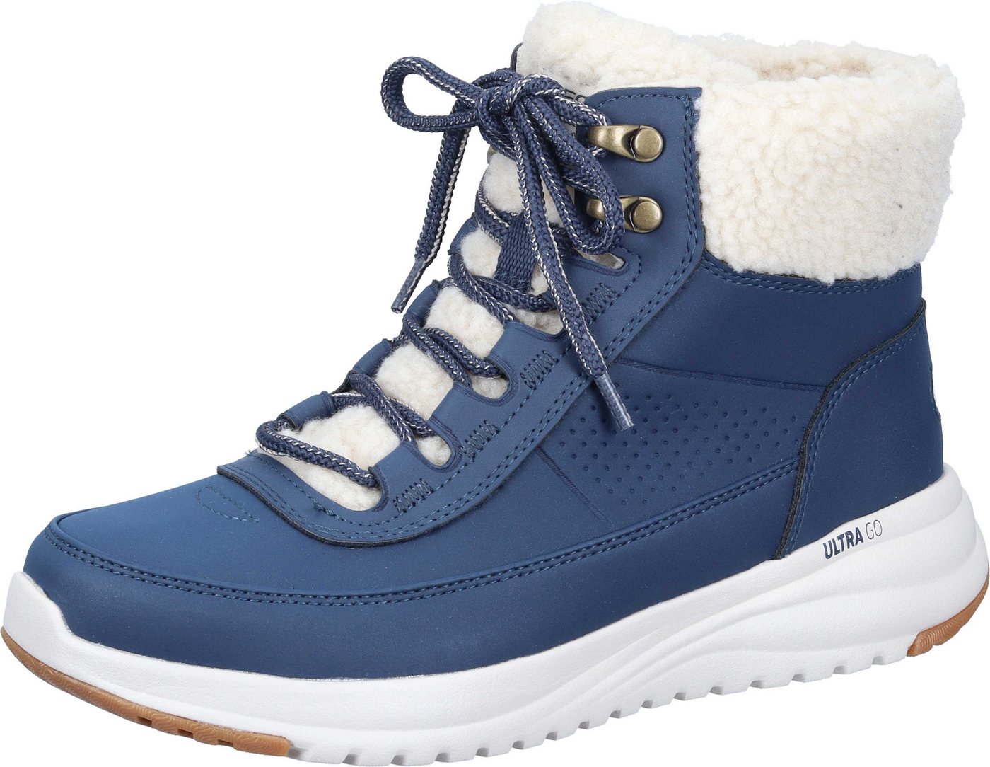 Skechers Stiefel Stiefel aus strapazierfähigem Synthetik