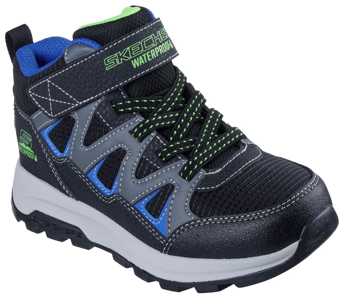 Skechers STORM BLAZER Klettstiefel Freizeitschuh mit waterproof, Größenschablone zum Download