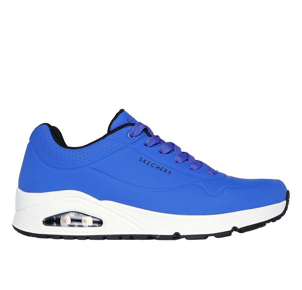 Skechers - STREET MENS - Blau Schnürschuh