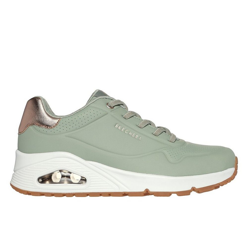 Skechers - Street Uno Shimmer Away - Grün Schnürschuh