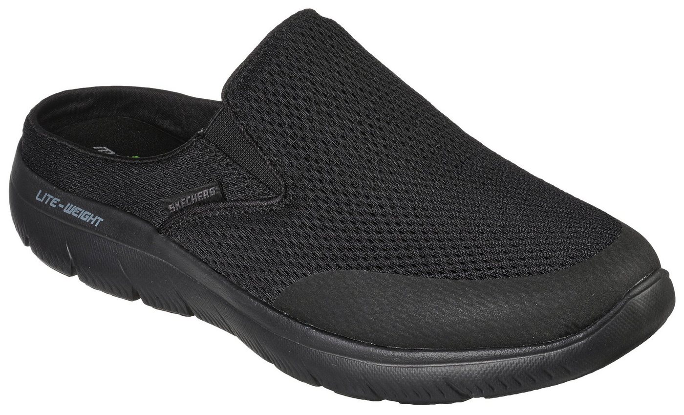 Skechers SUMMITS Clog, Sommerschuh, Schlappen, Urlaub, im sportiven Look (schwarz)