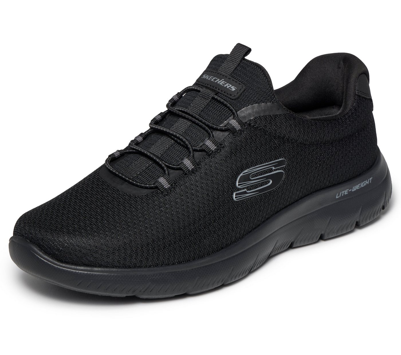 Skechers SUMMITS-CORLEN Slip-On Sneaker Schlupfschuh, Halbschuh, Freizeitschuh, Maschinenwäsche