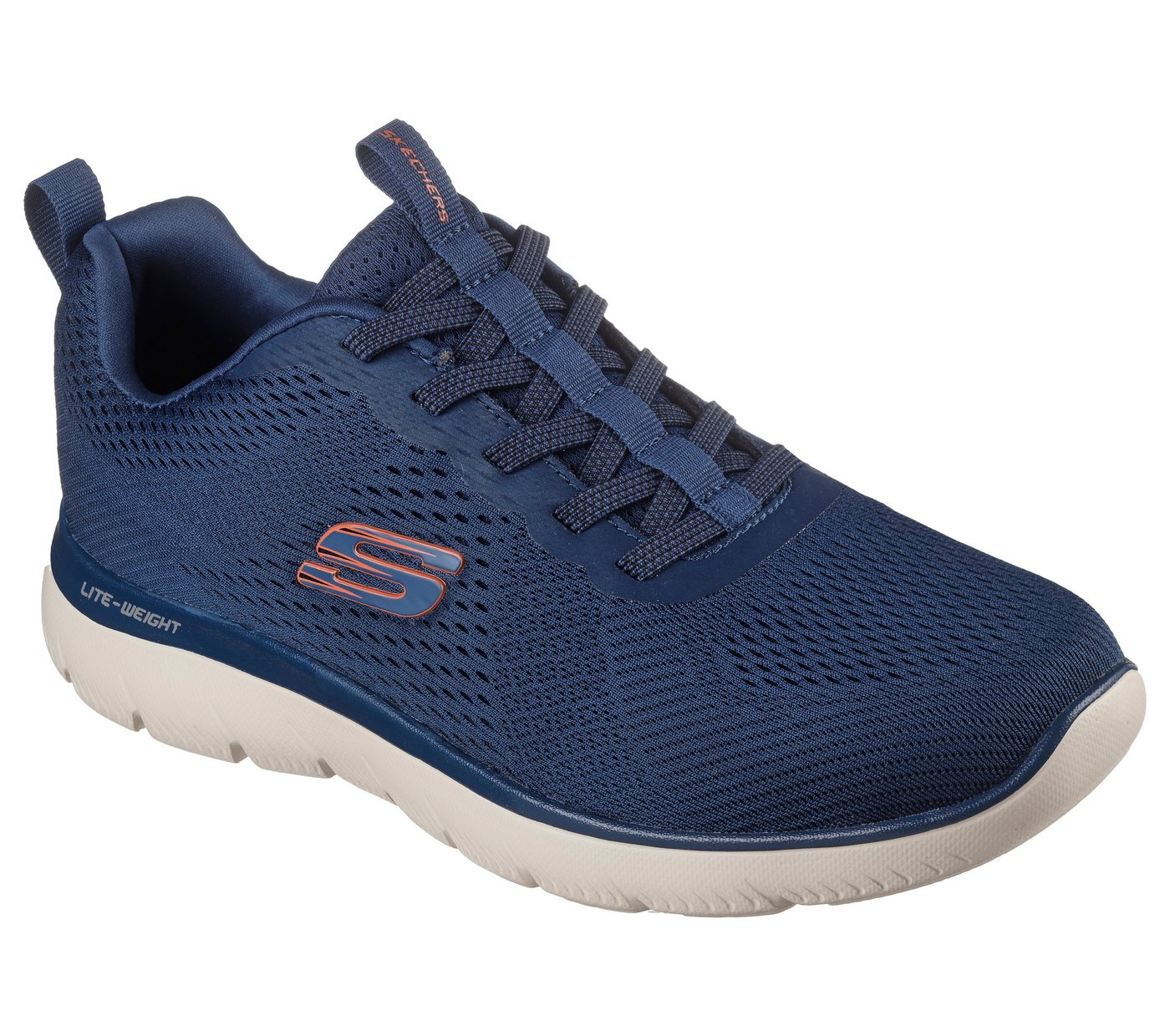 Skechers SUMMITS-ECKLER Sneaker Schnürschuh, Freizeitschuh, Halbschuh mit Memory Foam
