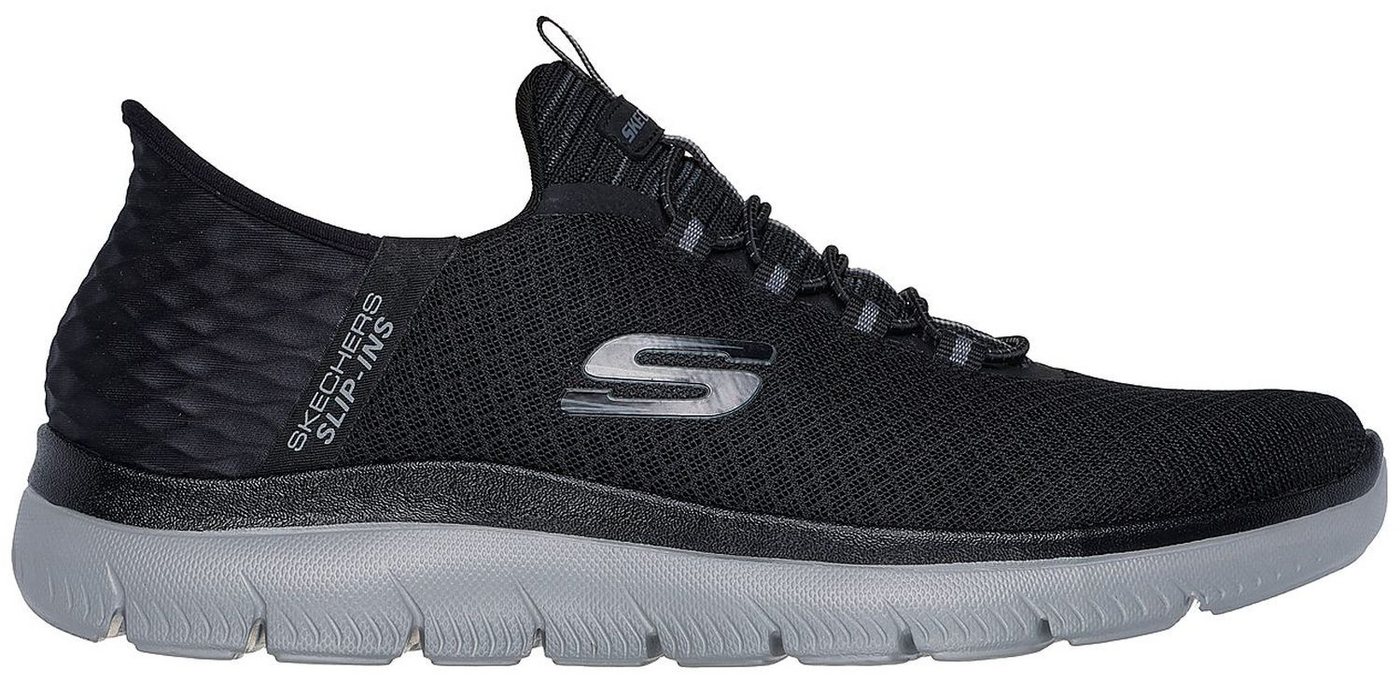 Skechers Summits High Range Slip-On Schwarz BKCC Slipper