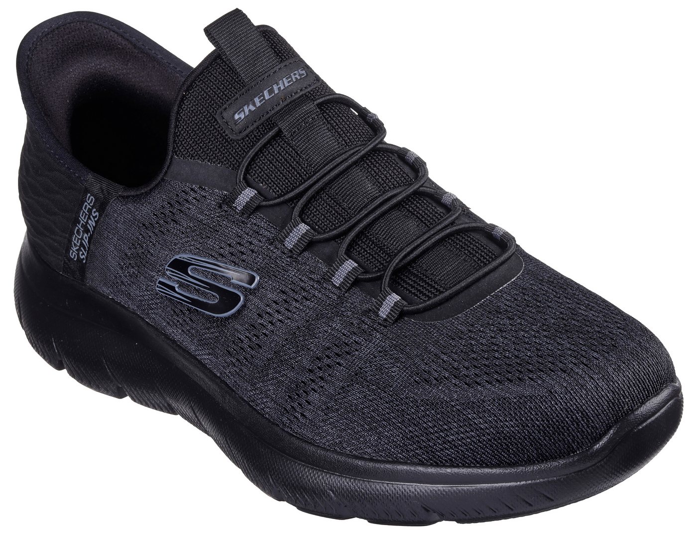 Skechers SUMMITS-KEY PACE Slip-On Sneaker Slipper, Freizeitschuh, Halbschuh in veganer Verarbeitung
