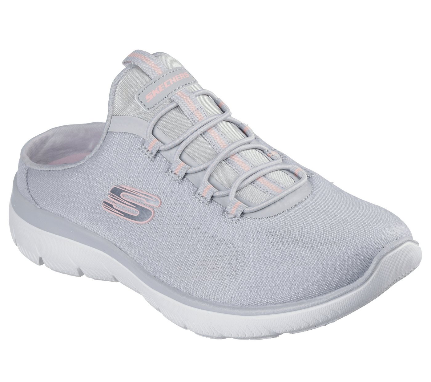 Skechers SUMMITS-SIMPLY SWEET Sabot Freizeitschuh, Sommerschuh, Hausschuh mit weicher Innensohle