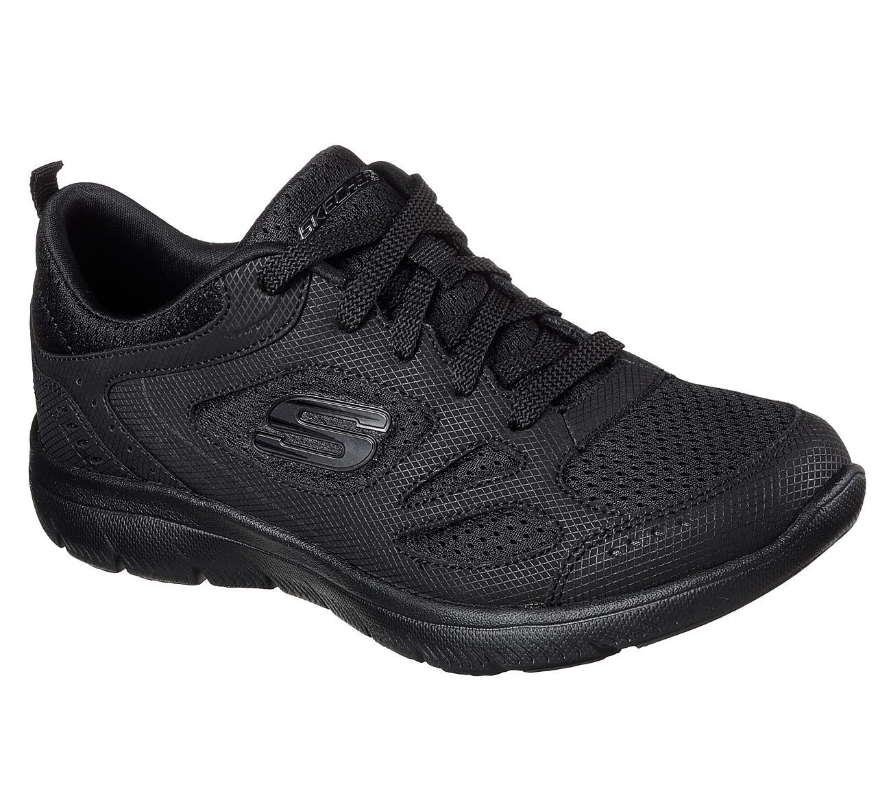 Skechers SUMMITS SUITED Sneaker (schwarz)