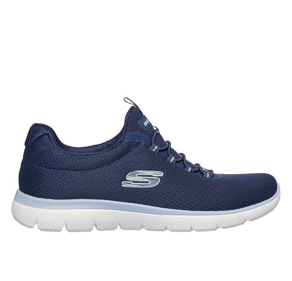 Skechers - SUMMITS SUMMER BLUSH - Blau Slipper