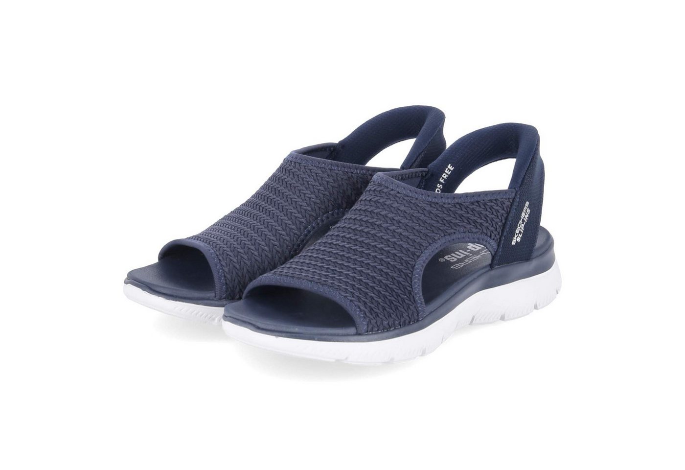 Skechers 119519 NVY Damen Textil blue Sandalette