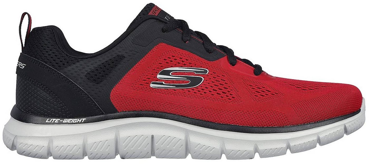 Skechers Track Broader Rot RDBK Sneaker