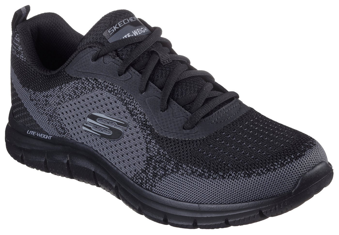 Skechers TRACK-GLENDOR Sneaker Trainingsschuh, Schnürschuh, Freizeitschuh mit Memory Foam