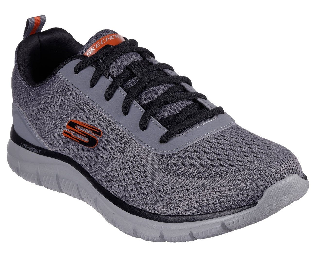 Skechers TRACK-LESHUR Schnürschuh Freizeitschuh, Trainingsschuh im Materialmix