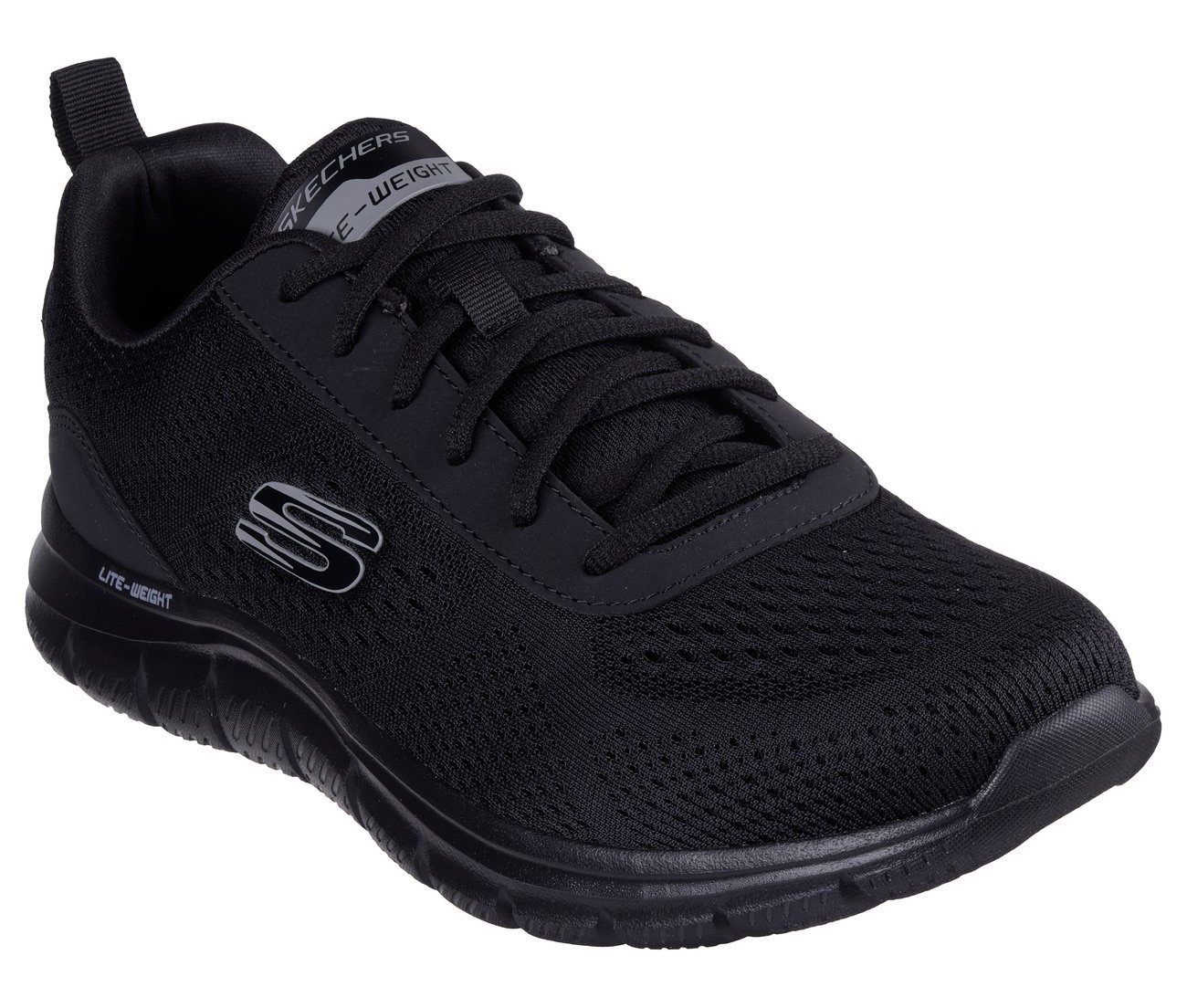 Skechers TRACK-LESHUR Schnürschuh Freizeitschuh, Trainingsschuh im Materialmix