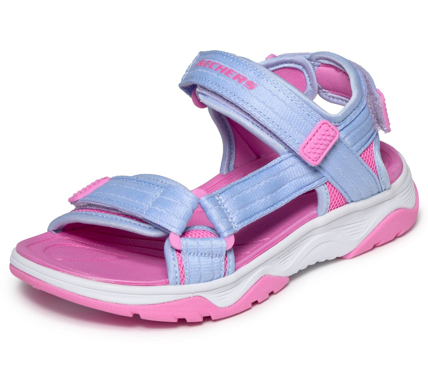 Skechers TREAD SEEKER Sandale Sommerschuh mit Klettverschluss, Größenschablone zum Download (lila)
