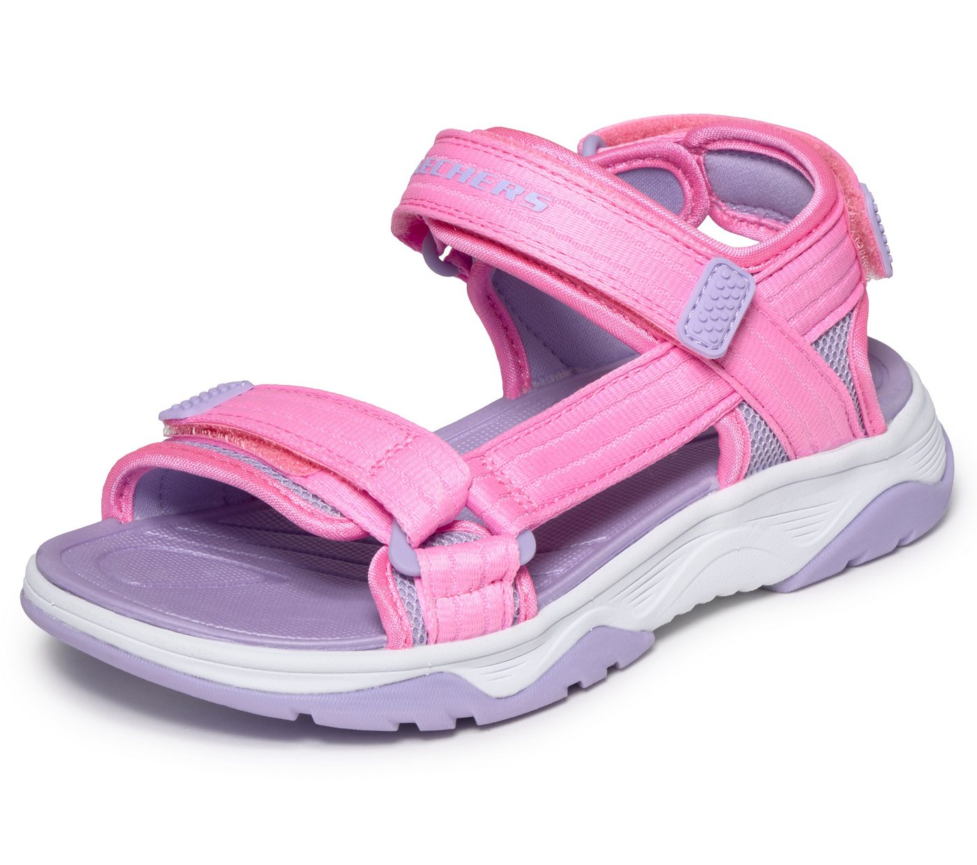 Skechers TREAD SEEKER Sandale Sommerschuh mit Klettverschluss, Größenschablone zum Download
