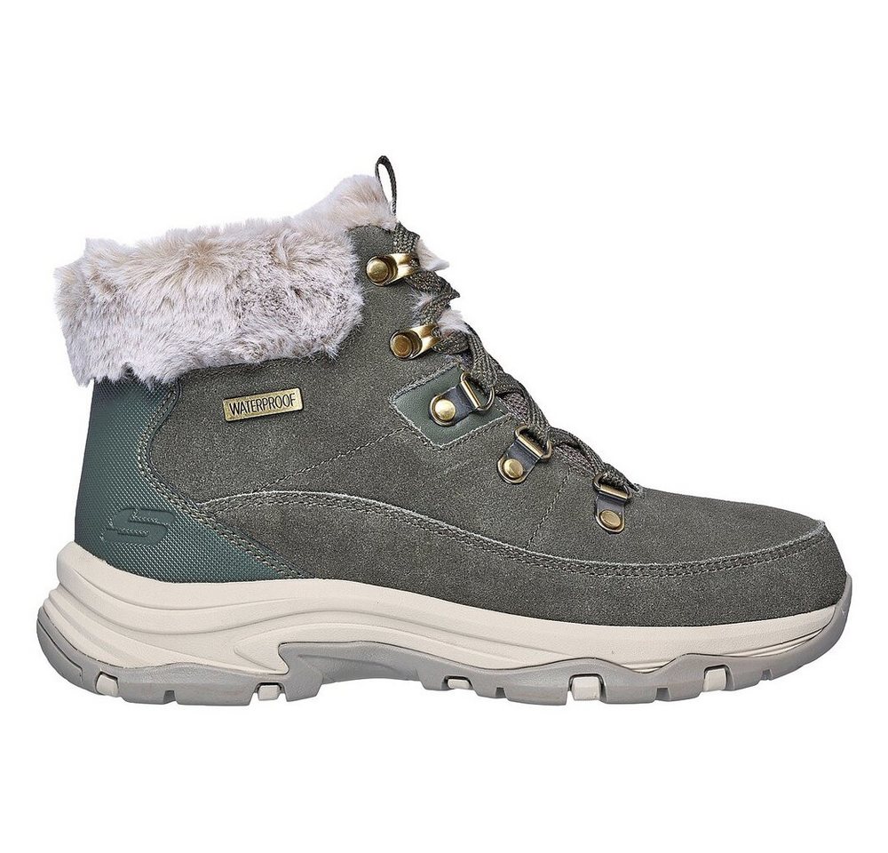 Skechers - TREGO SNOW WORRIES - Grün Stiefel