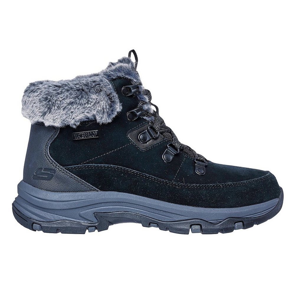 Skechers - TREGO SNOW WORRIES - Schwarz Stiefel