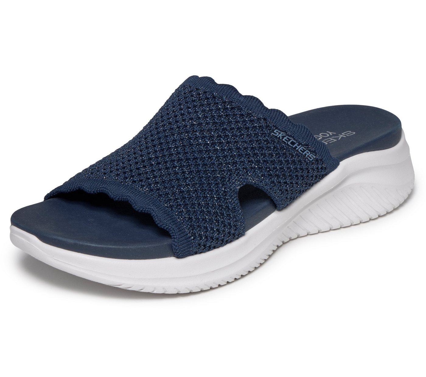 Skechers ULTRA FLEX 3.0 SANDAL-BRING IT! Pantolette Sommerschuh, Strandschuh, Badeschuh mit Yoga Foam
