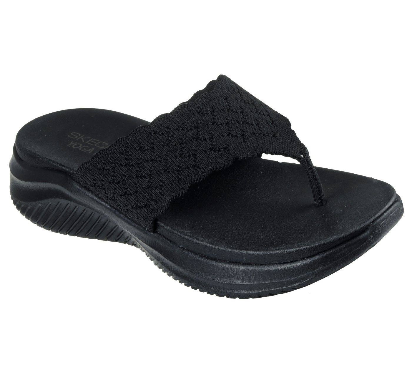 Skechers ULTRA FLEX 3.0 SANDAL-RHYTHM WAVES Zehentrenner Sommerschuh, Strandschuh, Urlaubsschuh mit Yoga Foam