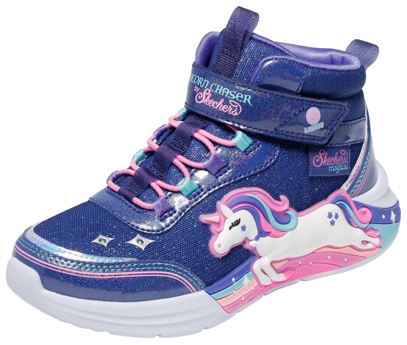 Skechers UNICORN CHASER Sneaker Boots mit Einhorn, Größenschablone zum Download