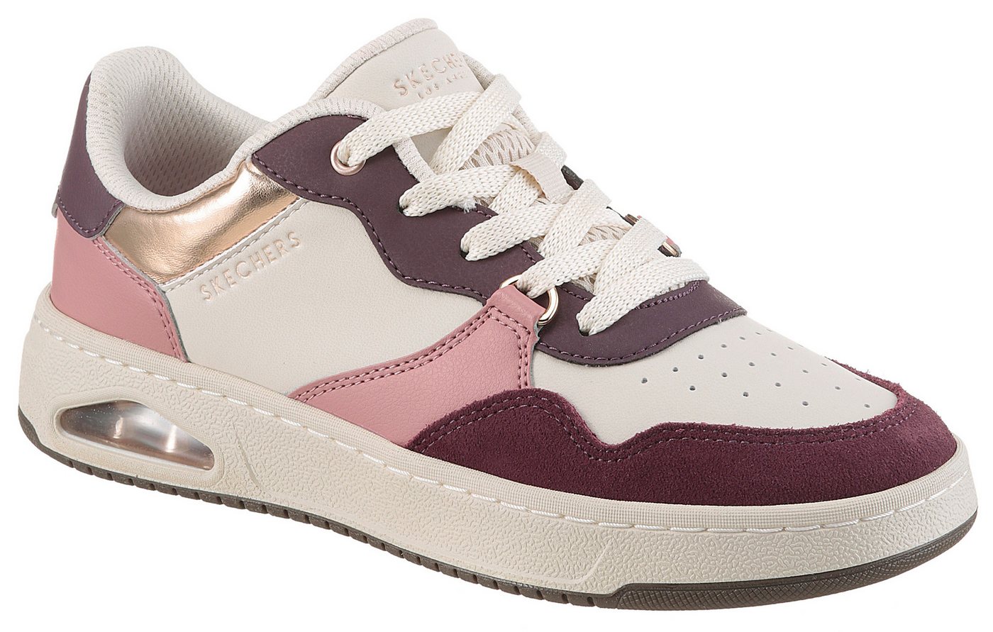 Skechers UNO CTL Sneaker Retro Sneaker, Schnürschuh mit Materialmix