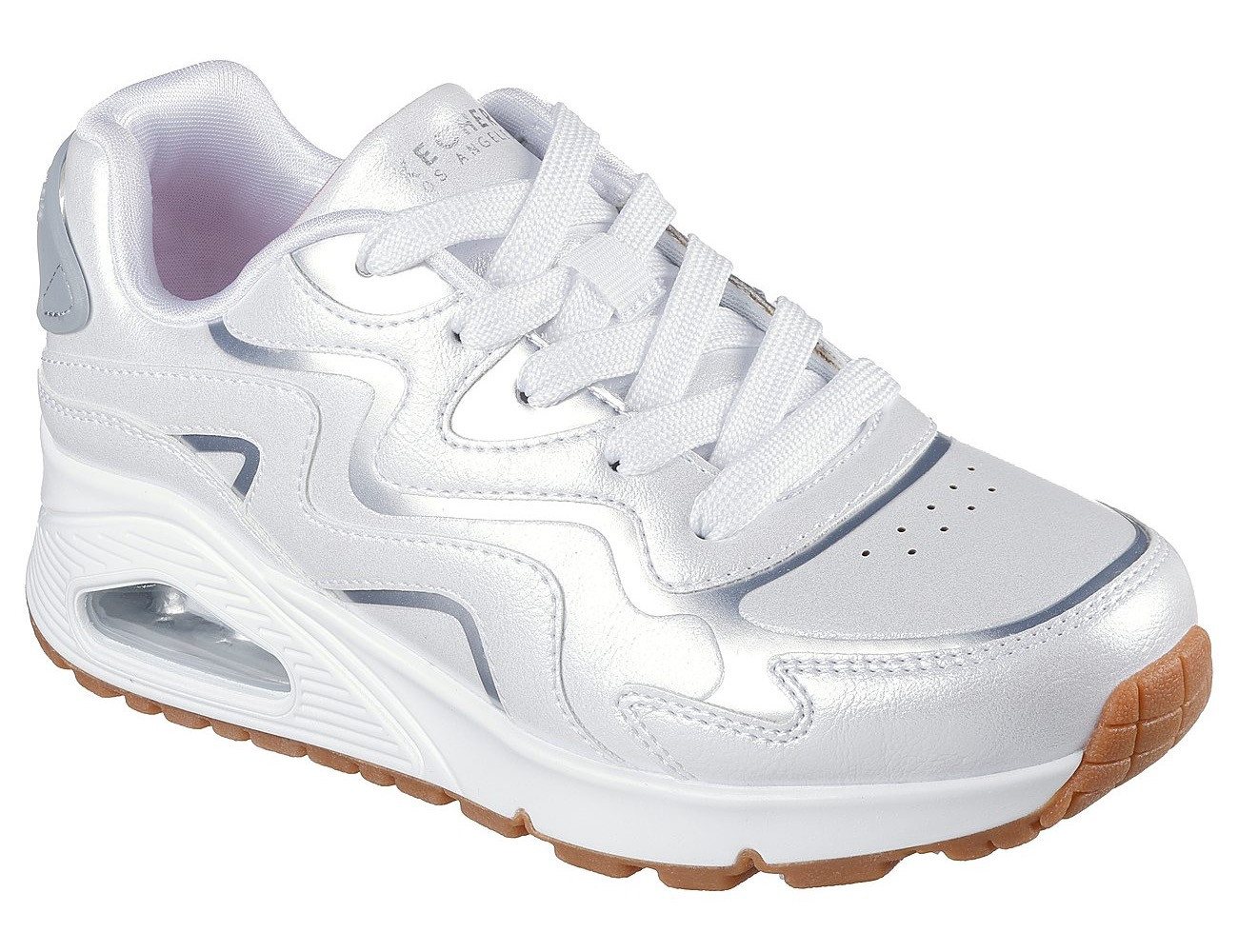 Skechers UNO GEN1 Sneaker Schnürschuh mit Memory Foam, Größenschablone zum Download