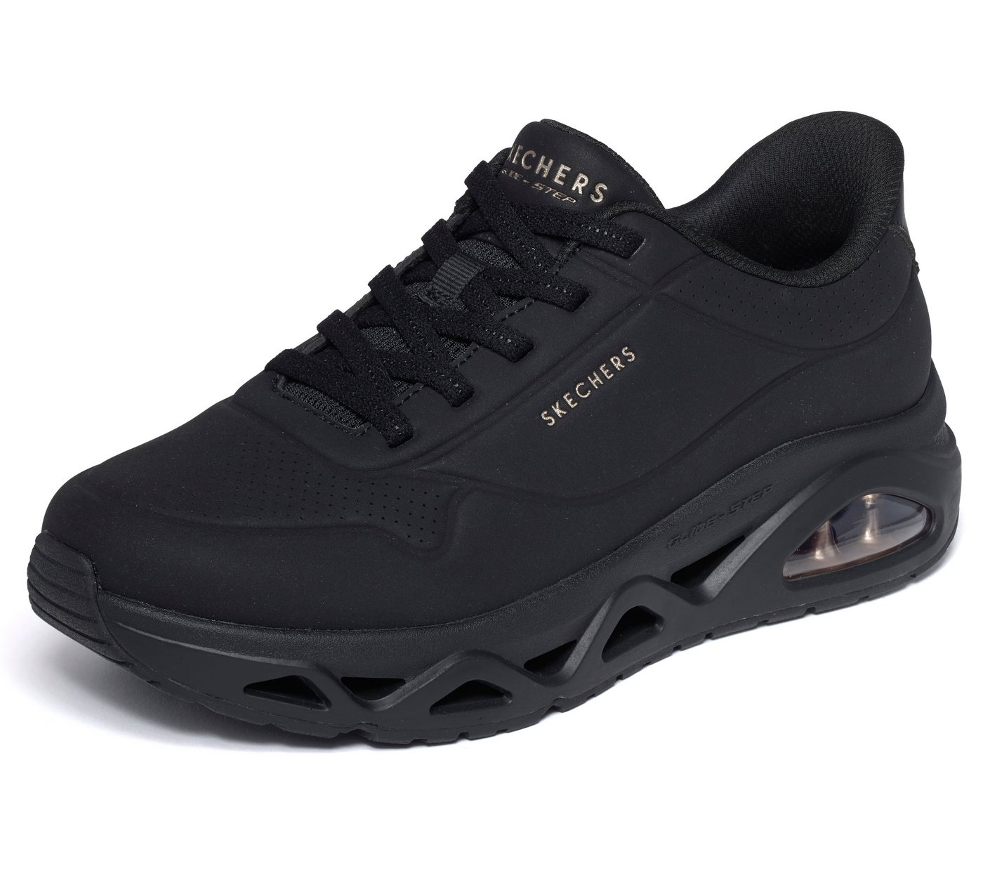 Skechers UNO GLIDE-STEP-GLIDE ON AIR Slip-On Sneaker Schlupfschuh, Halbschuh, Freizeitschuh mit Luftkissendämpfung