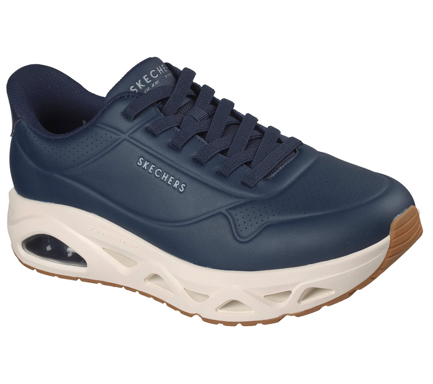 Skechers UNO GLIDE-STEP-GLIDE ON AIR Slip-On Sneaker Schnürschuh, Freizeitschuh mit Handsfree Slip-Ins Technologie