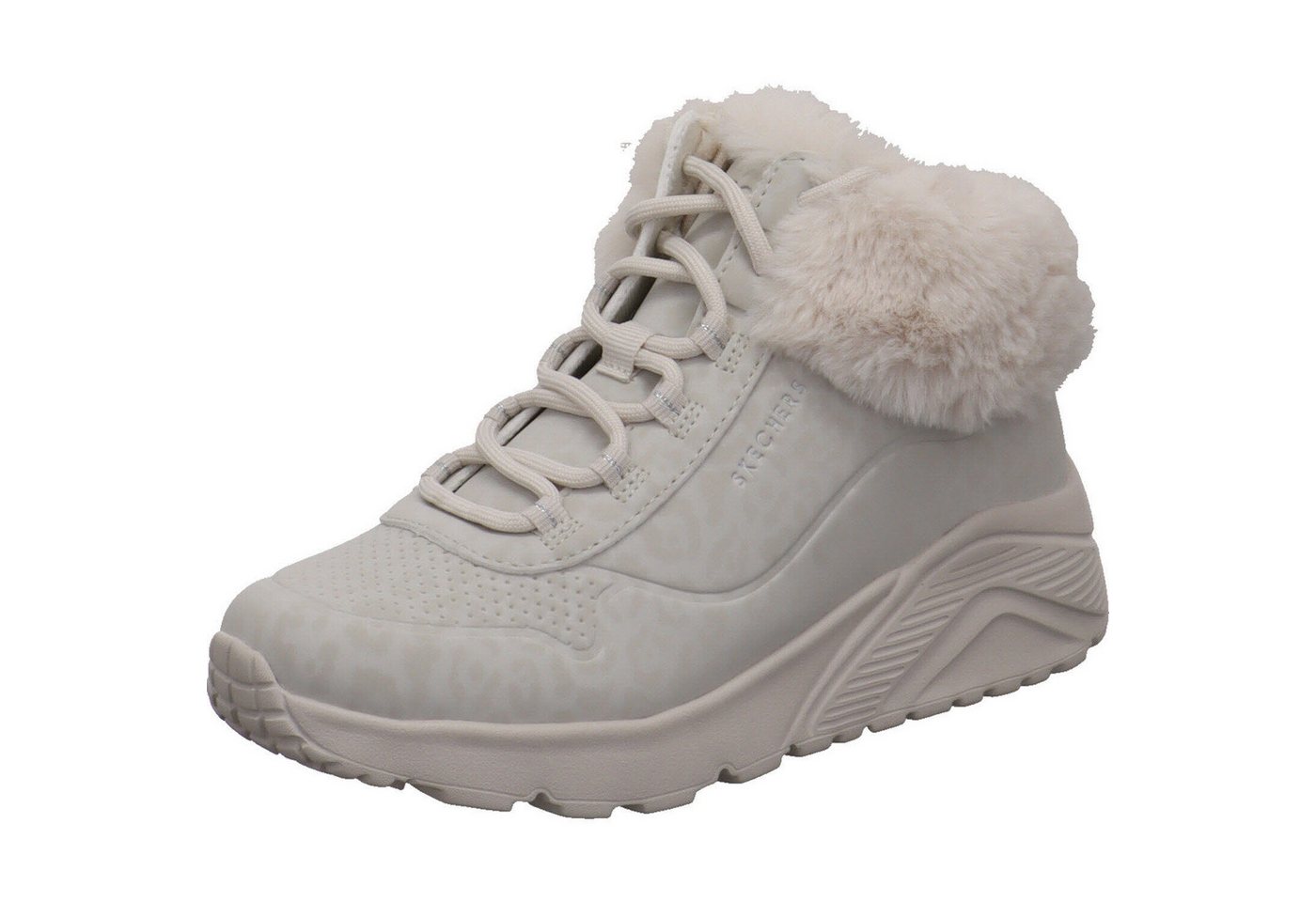 Skechers Uno Lite Cozy Leopard Stiefel