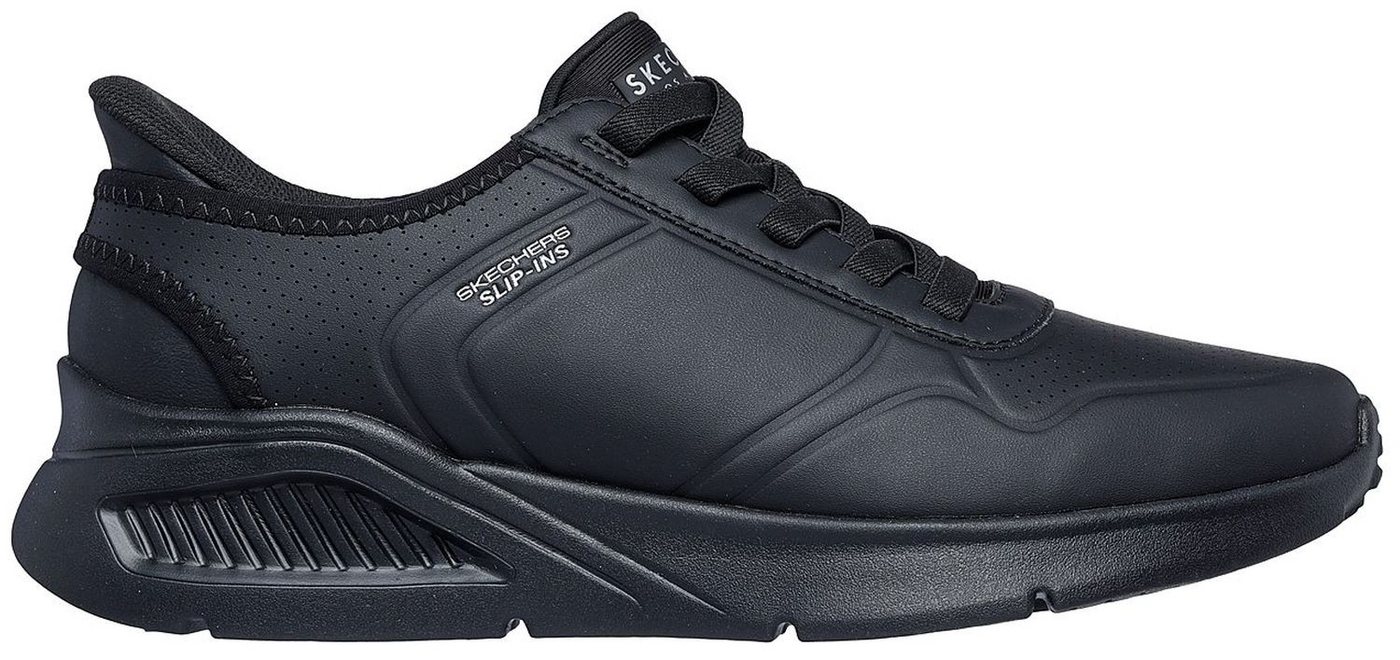 Skechers Uno Lite Floating Steps Schwarz BBK Sneaker