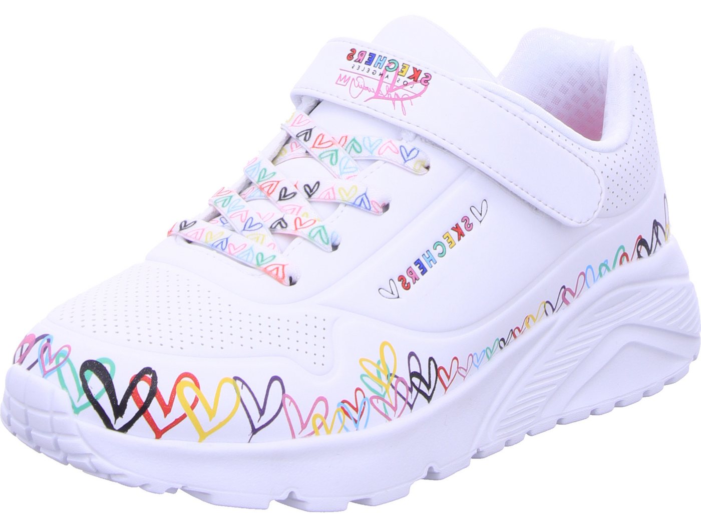 Skechers Uno Lite - HEART CRAZE Klettschuh Maschinenwaschbar
