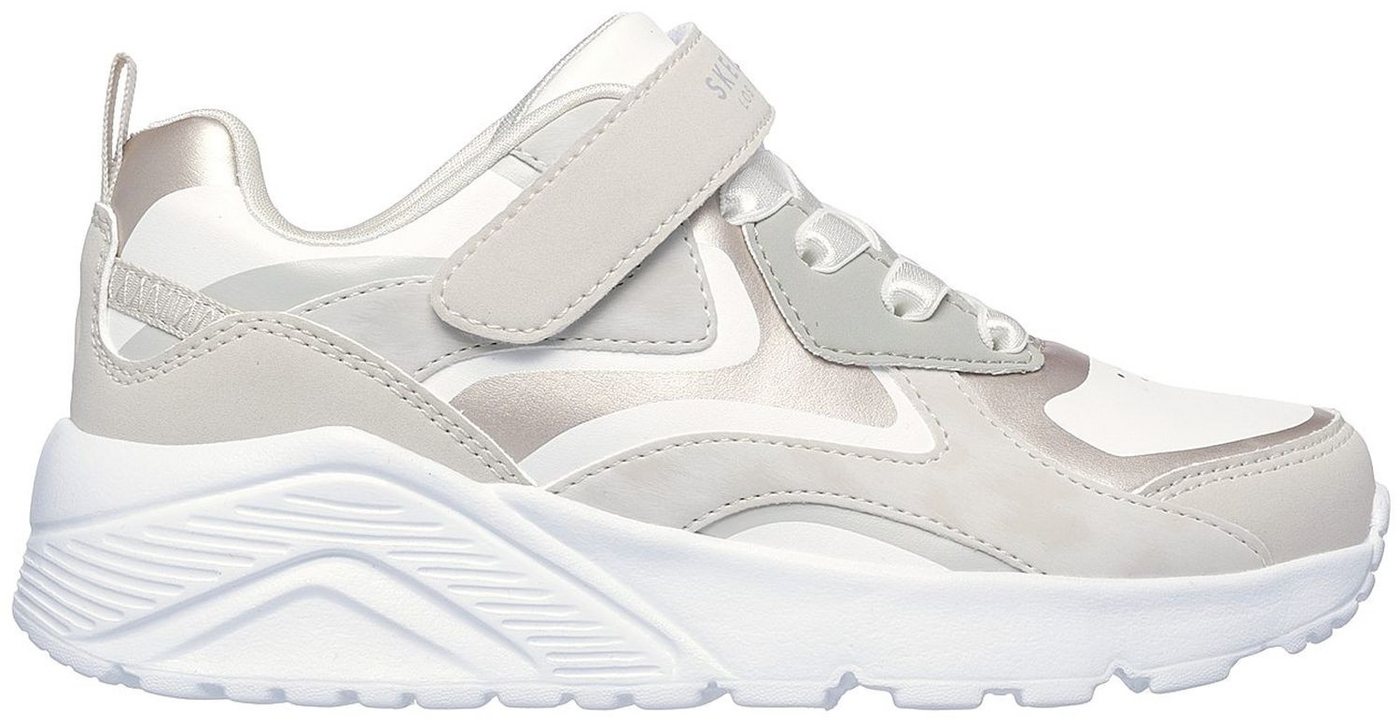 Skechers Uno Lite Metallic Burst Beige NAT Sneaker