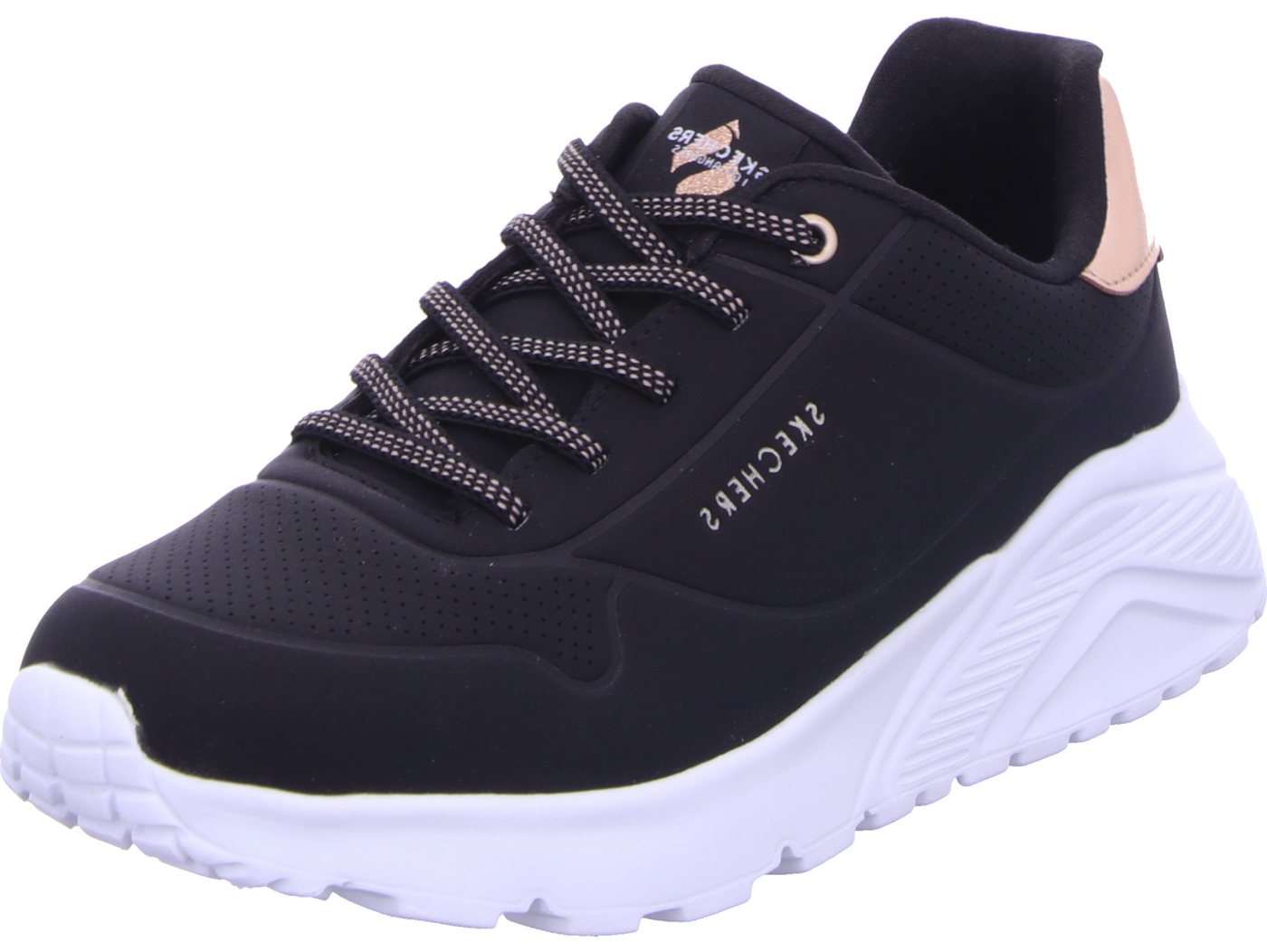 Skechers Uno Lite - METALLIC MODE Slip-On Sneaker Maschinenwaschbar