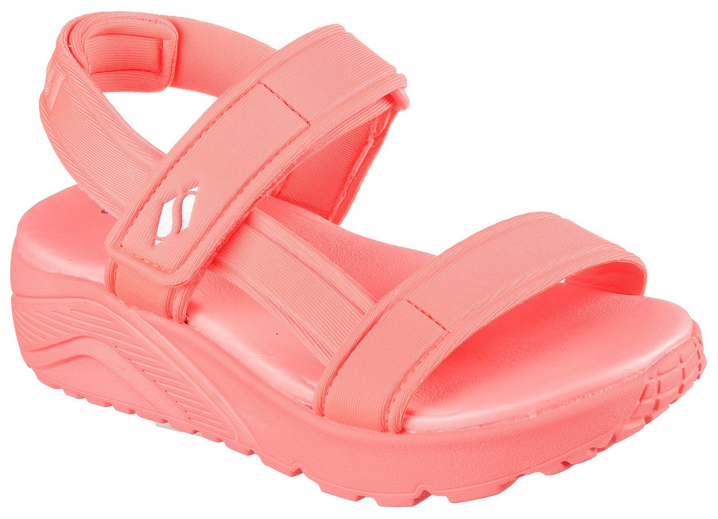Skechers UNO LITE SANDAL Sandale Sommerschuh mit Plateausohle, Größenschablone zum Download
