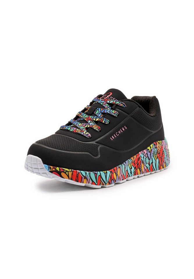 Skechers UNO LITE SUBTLE LOVE Sneaker (schwarz)