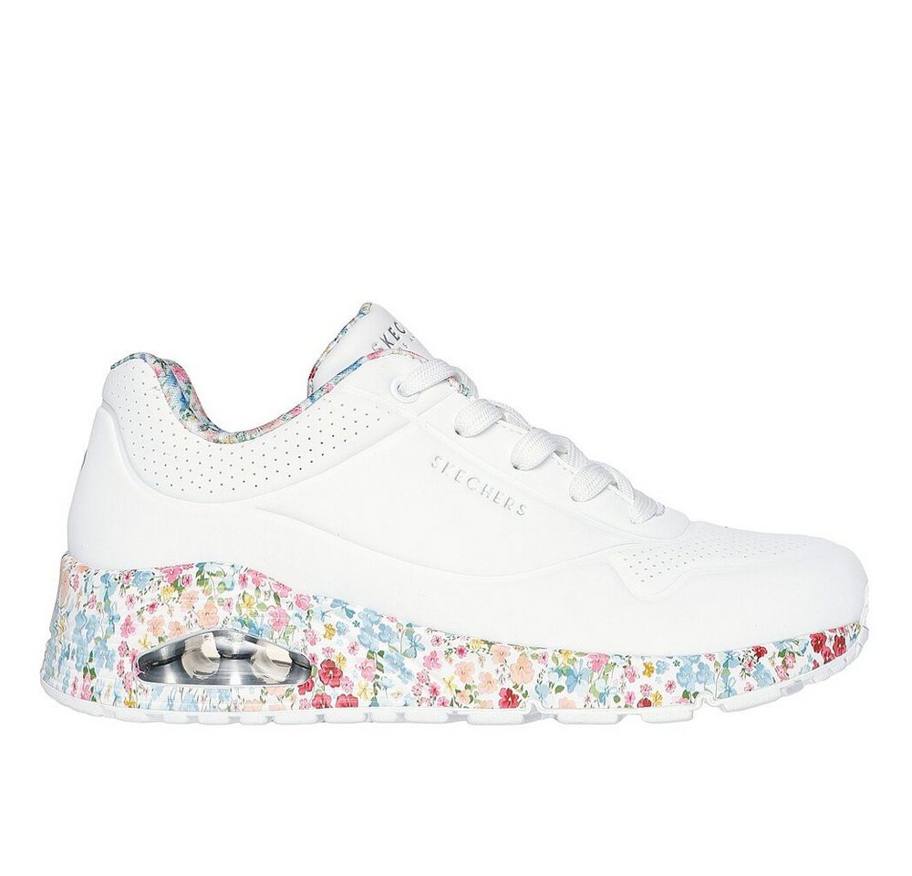 Skechers – Street Uno: Majestic Garden – Weiß Schnürschuh