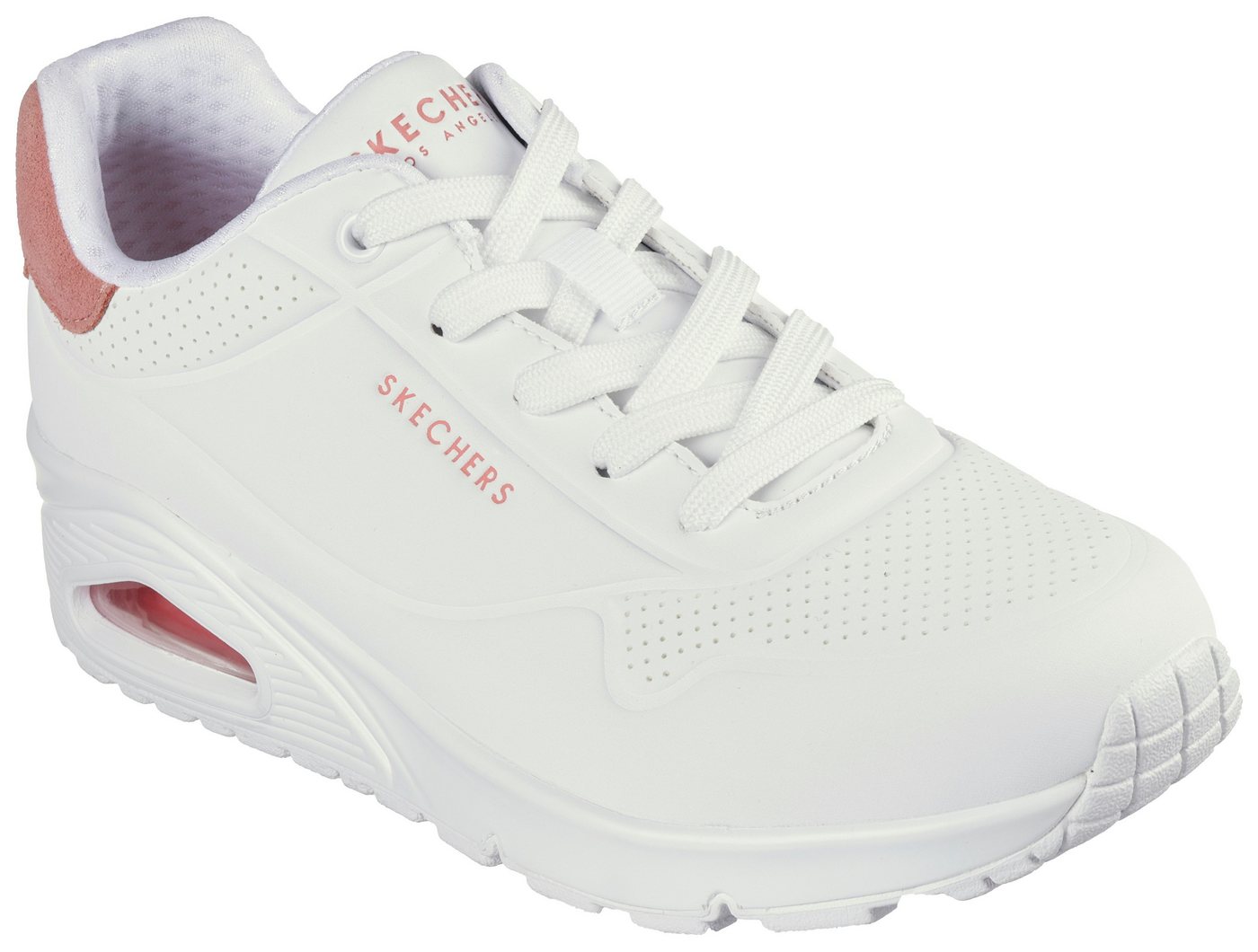 Skechers UNO - POP BACK Sneaker Freizeitschuh, Halbschuh, Schnürschuh komfortabler Skech-Air Funktion