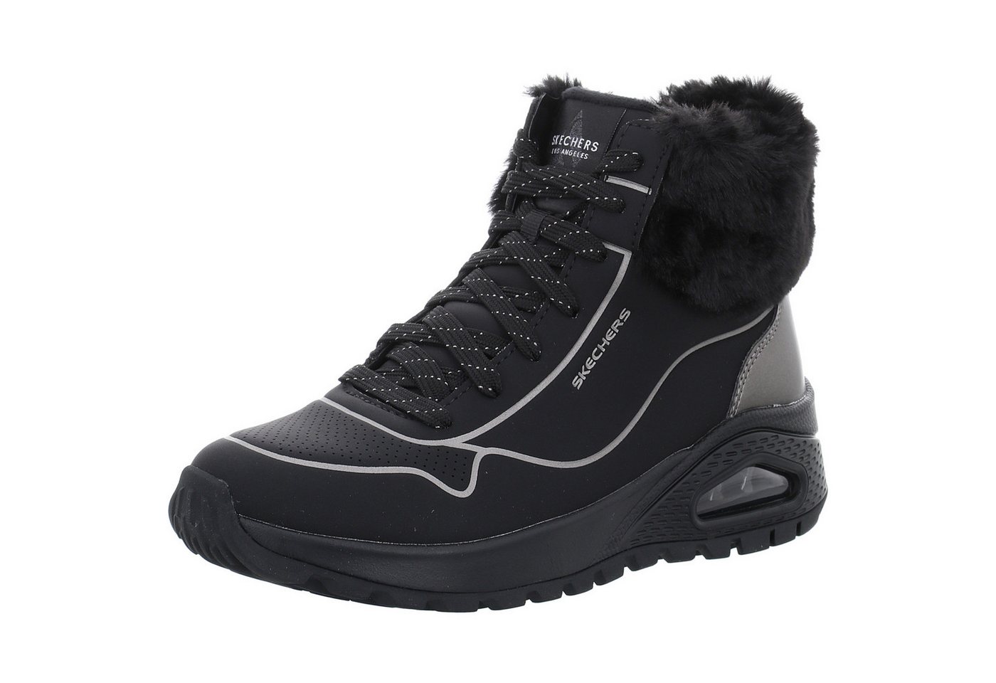 Skechers -,Schwarz Stiefel