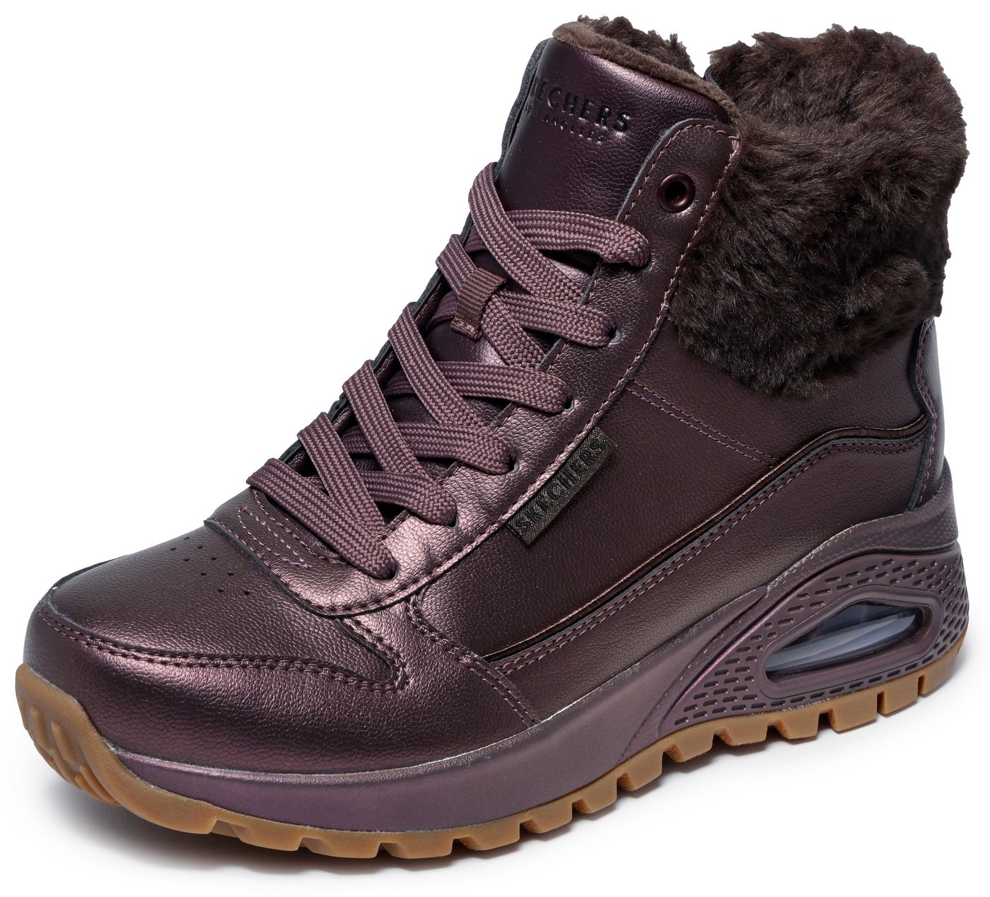 Skechers UNO RUGGED - GALACTIC HEIGHTS Winterboots Schnürboots, Sneaker mit Keilabsatz
